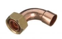End Feed Bent Tap Connector - 15mm x 1/2in BSP